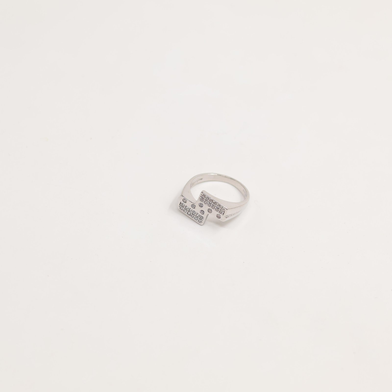 Silver Classic Solitaire Prong Set Ring