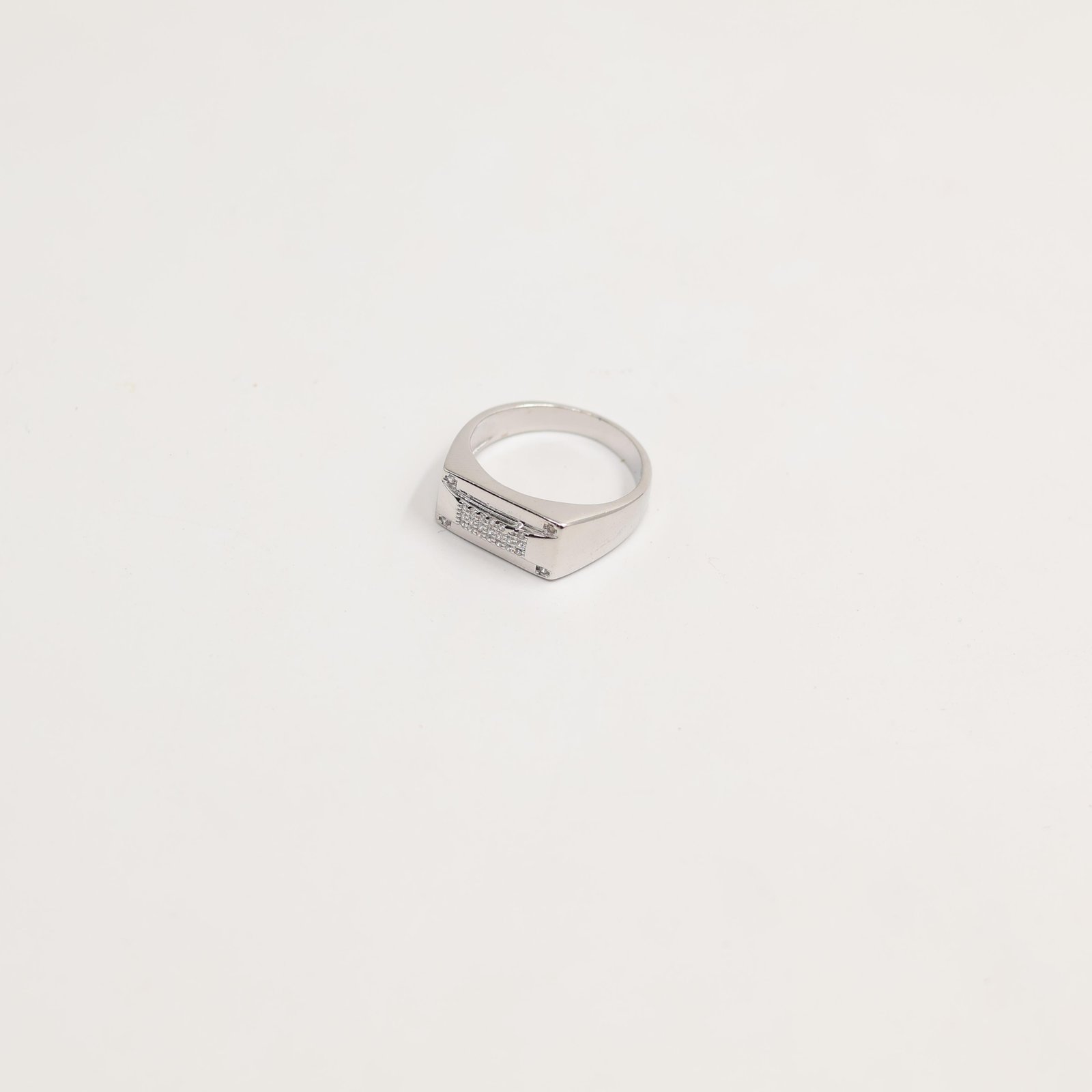 Silver Twisted Rope Band Ring