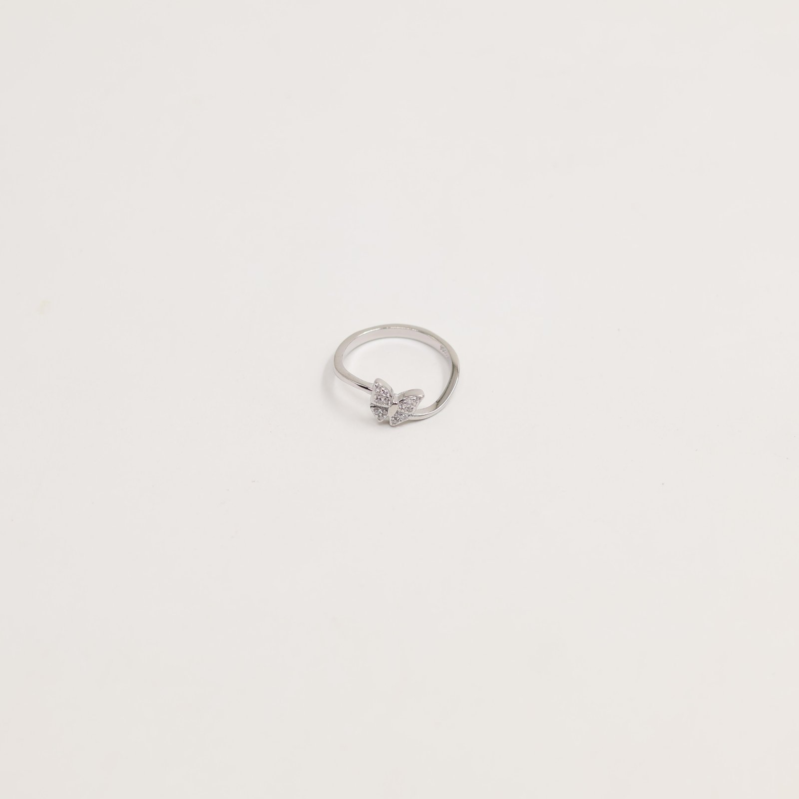 Silver Interlocking Infinity Band Ring