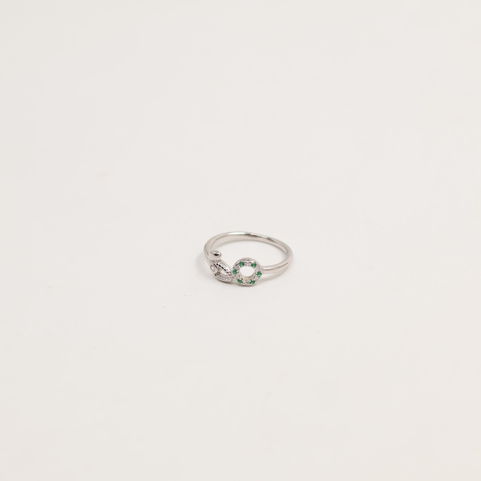 Silver Stackable Plain Polish Band Ring