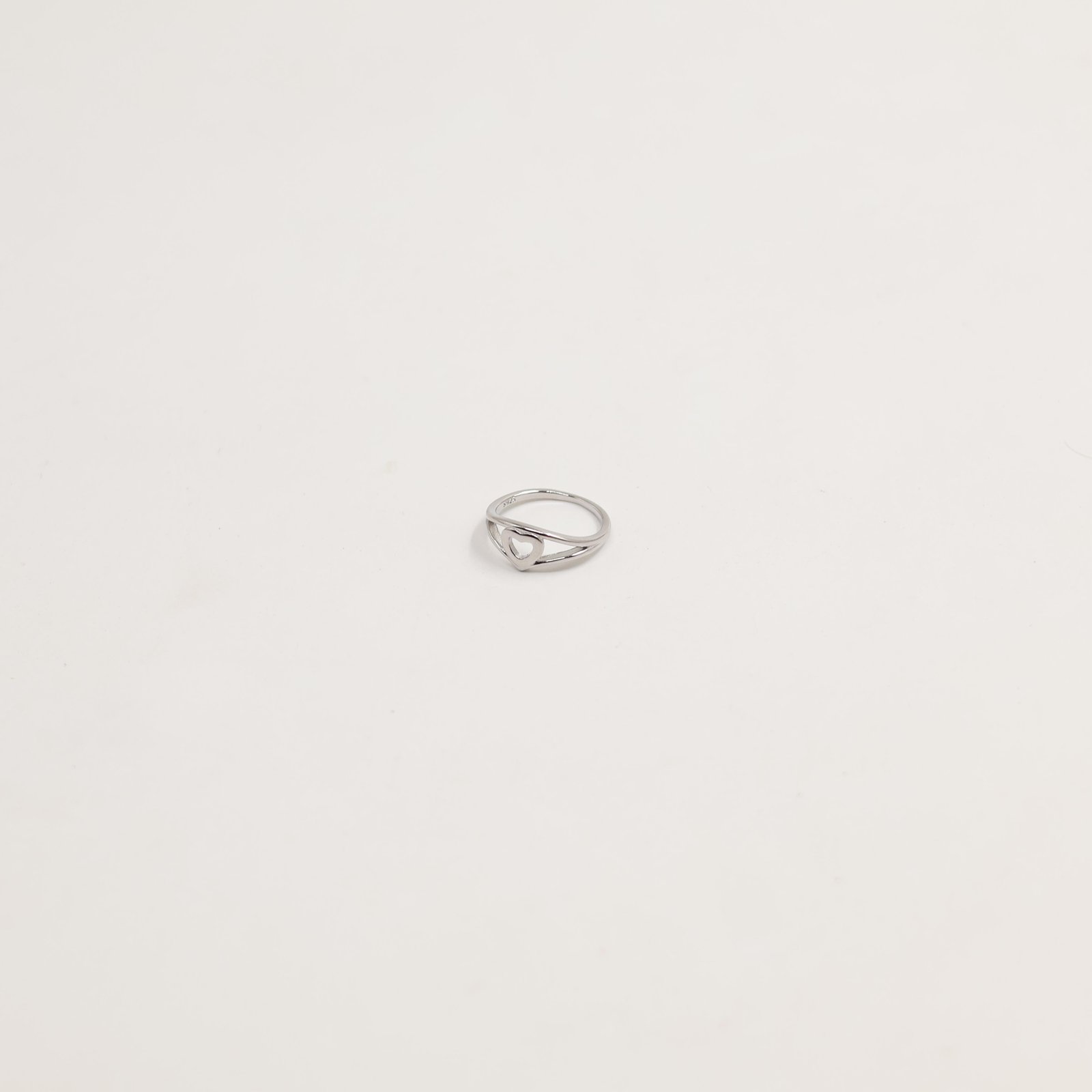 Silver Octagon Cut Crystal Statement Ring