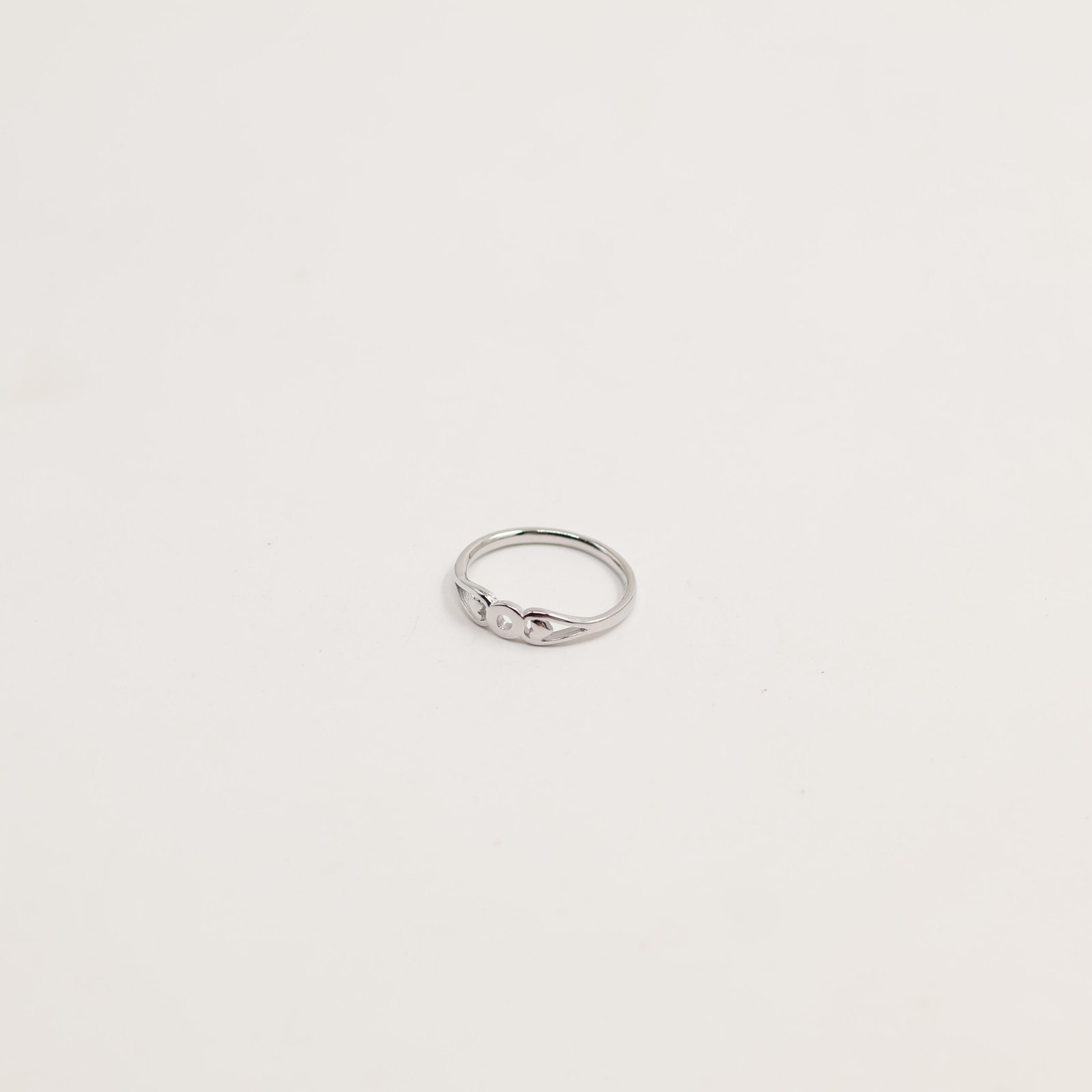 Silver Bold Pave Statement Ring