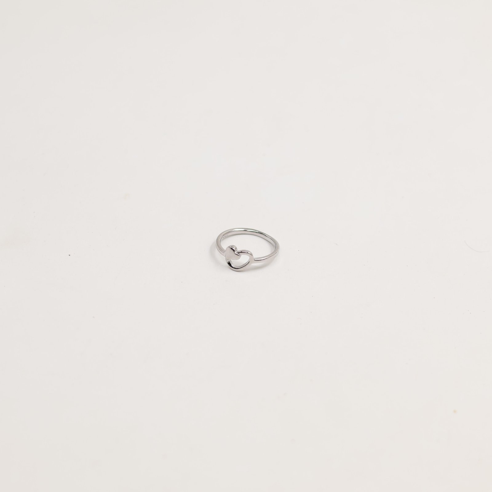 Silver Oval Drop Halo Crystal Ring