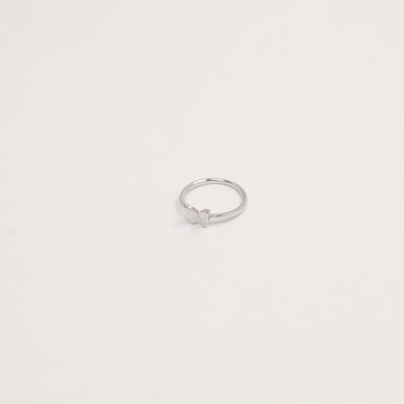 Silver Bezel Oval Solitaire Ring
